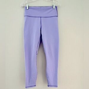 Soft Lilac Fabletics Work Out Pant
